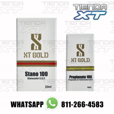 Combo XTGOLD Winstrol 20 ML + PROPIONATO 100 - 10 ML